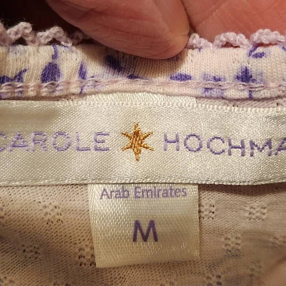 NWT Lot Of 2 Carole Hochman Nightgowns Size M 100% Cotton Tank Sleep Dress Gma - Picture 8 of 11